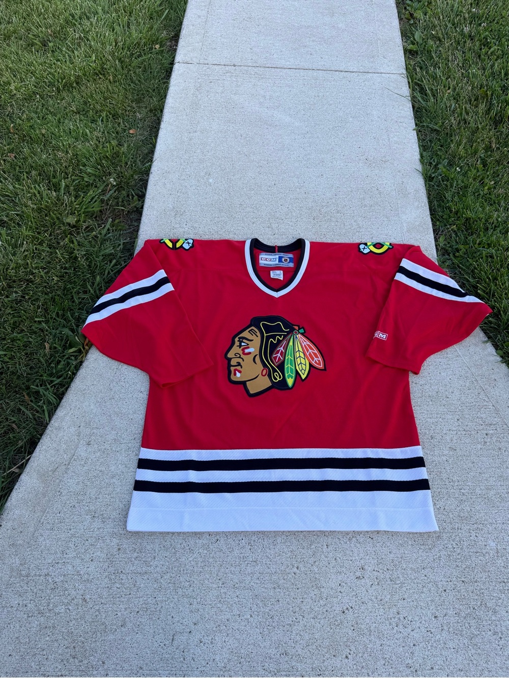 Vintage CCM Chicago Blackhawks NHL Hockey Jersey